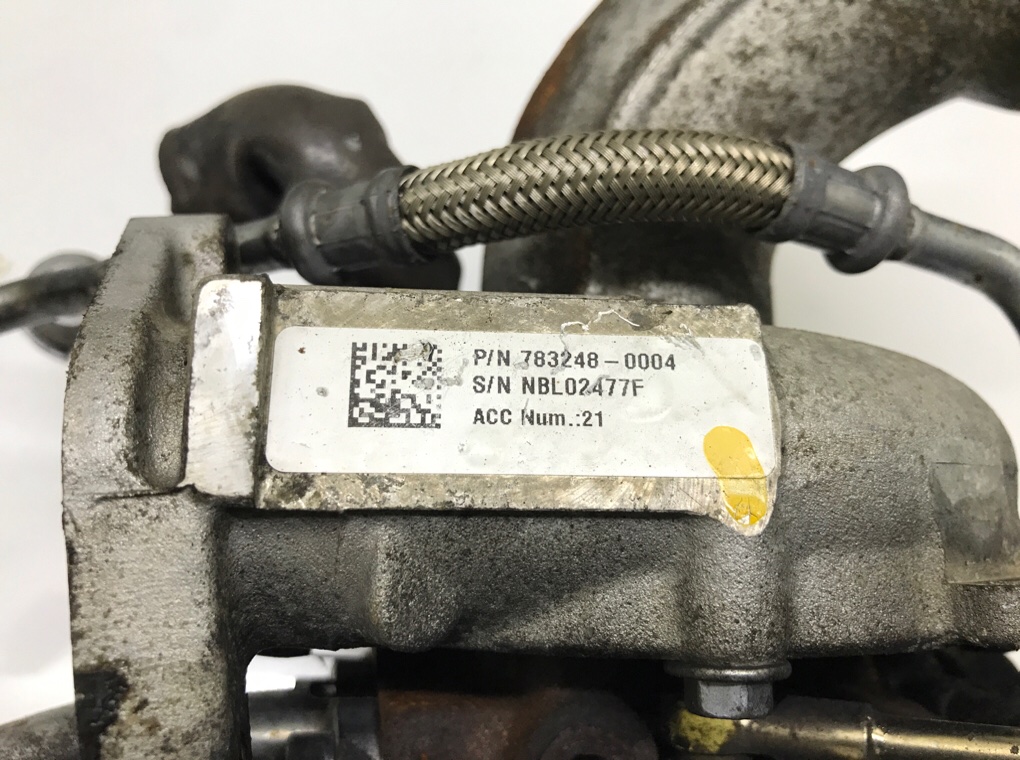 Турбина бу для Peugeot 3008  2.0 HDi,  2010 г.