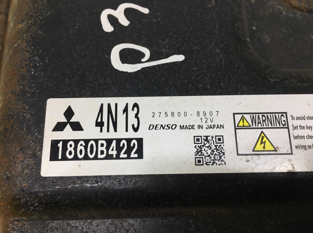 Блок управления двигателем бу для Mitsubishi ASX 1 1.8 DiD,  2012 г.