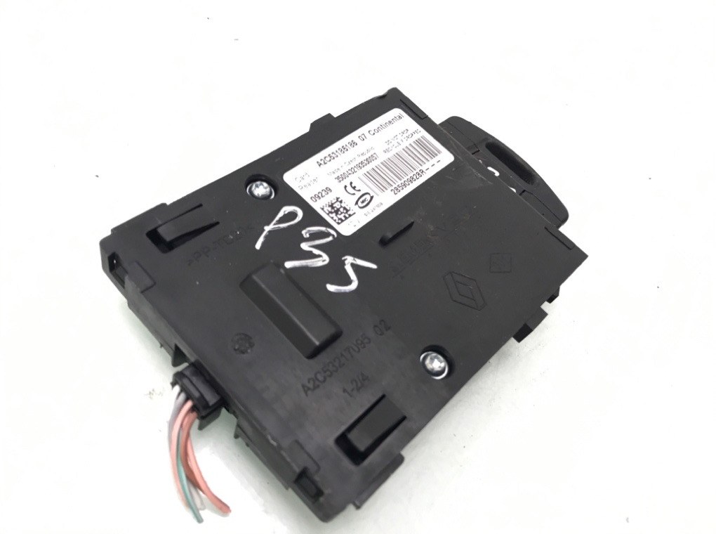 Блок считывания ключ-карты бу для Renault Megane 3 1.5 DCi,  2009 г.