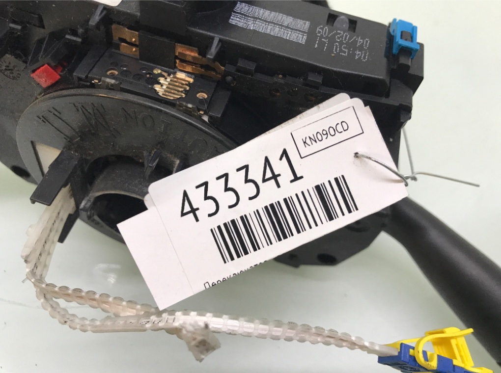 Переключатель подрулевой (стрекоза) бу для Peugeot 308 T7 1.6 HDi,  2009 г.