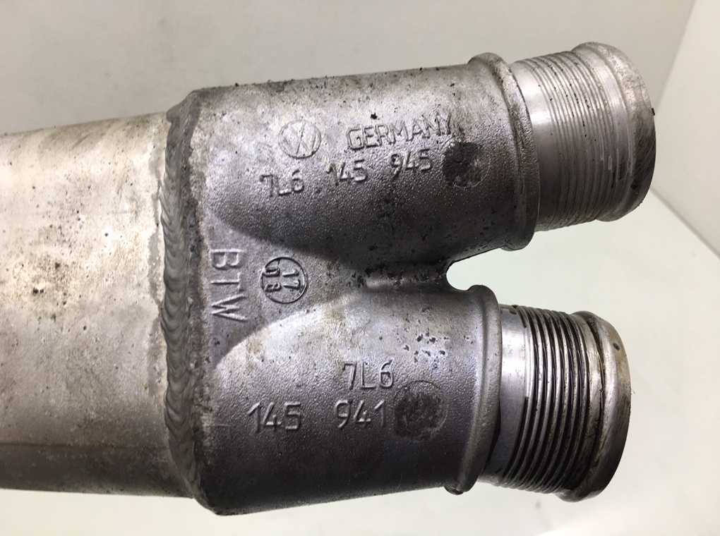 Патрубок интеркулера бу для Audi Q7  3.0 TDi,  2008 г.