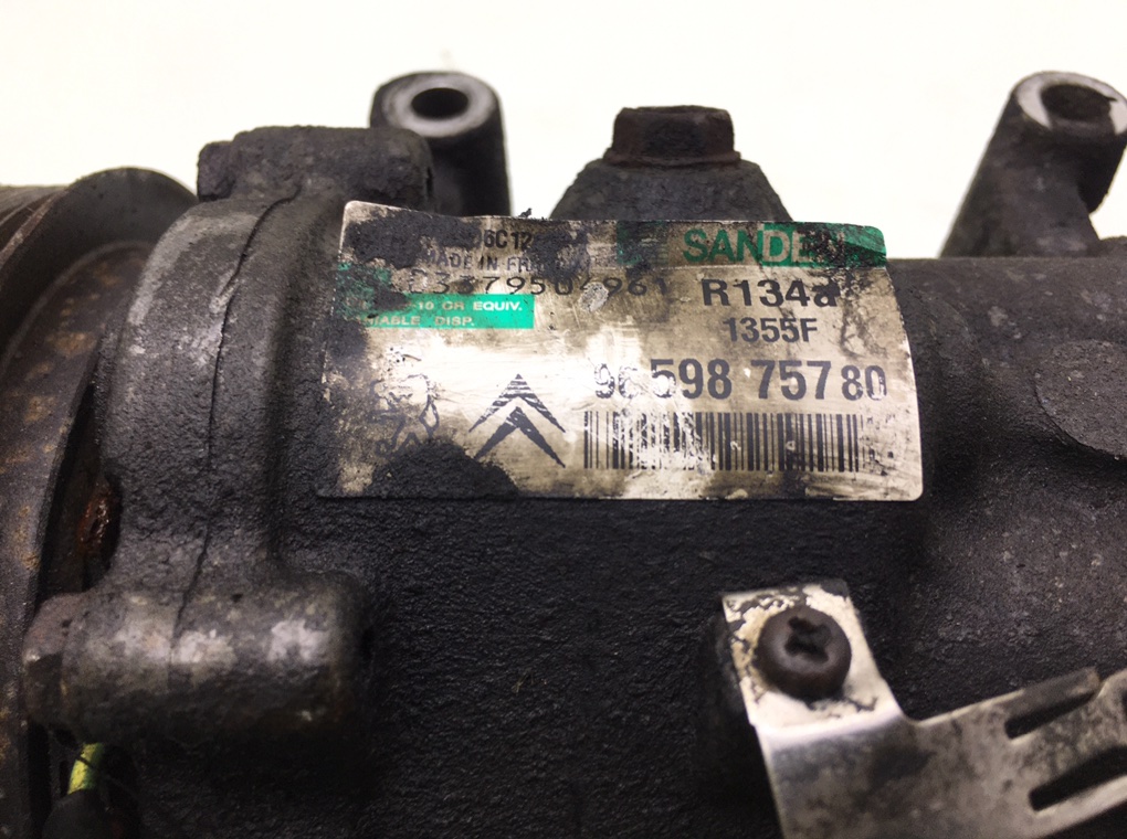 Компрессор кондиционера бу для Peugeot 308 T7 1.6 HDi, 2009 г. Компрессор кондиционера бу для Peugeot 308 T7 1.6 HDi, 2009 г.