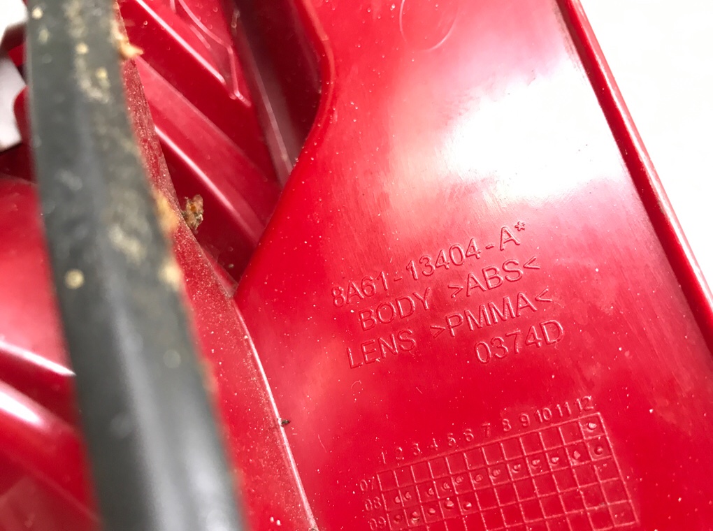 Фонарь задний правый бу для Ford Fiesta 6 1.2 i,  2009 г.