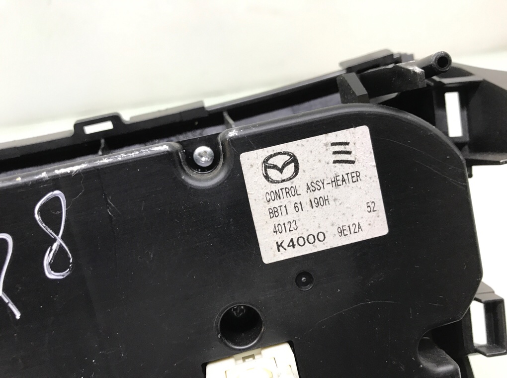 Блок управления печки/климат-контроля бу для Mazda 3  BL 1.6 TD,  2009 г.