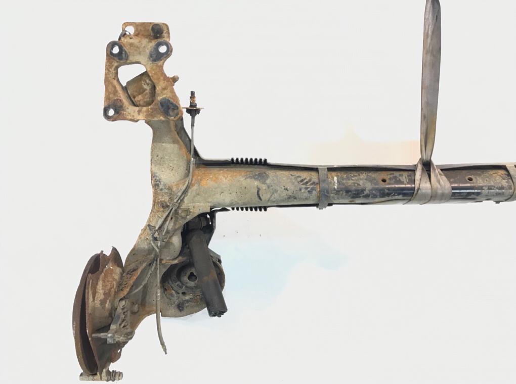 Балка подвески задняя бу для Citroen Berlingo 2 1.6 HDI,  2009 г.