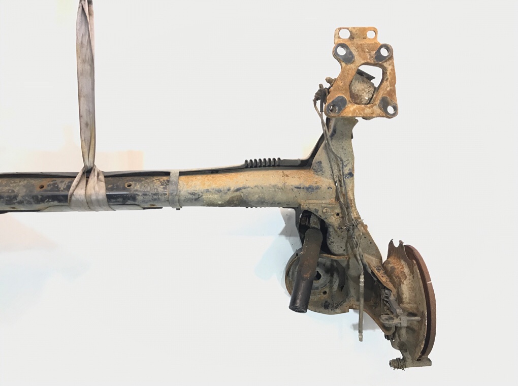 Балка подвески задняя бу для Citroen Berlingo 2 1.6 HDI,  2009 г.