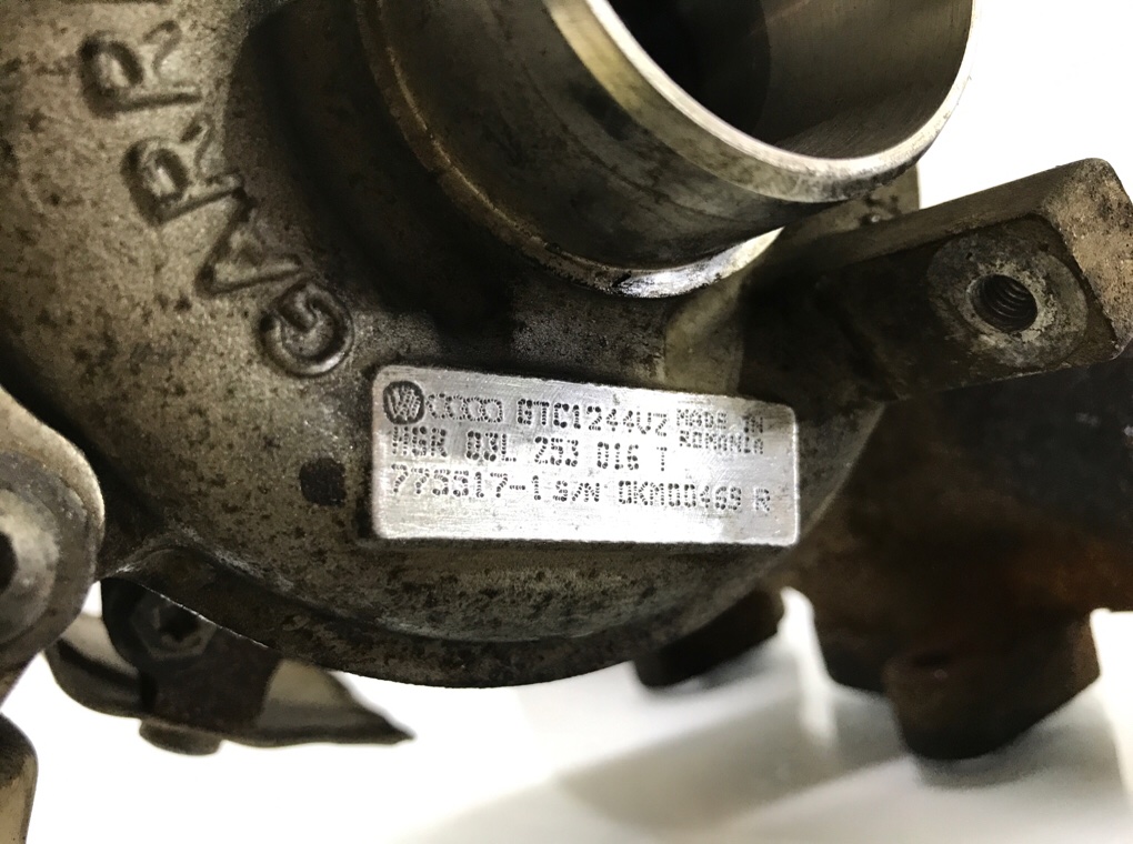 Турбина бу для Volkswagen Golf 6 1.6 TDi,  2012 г.