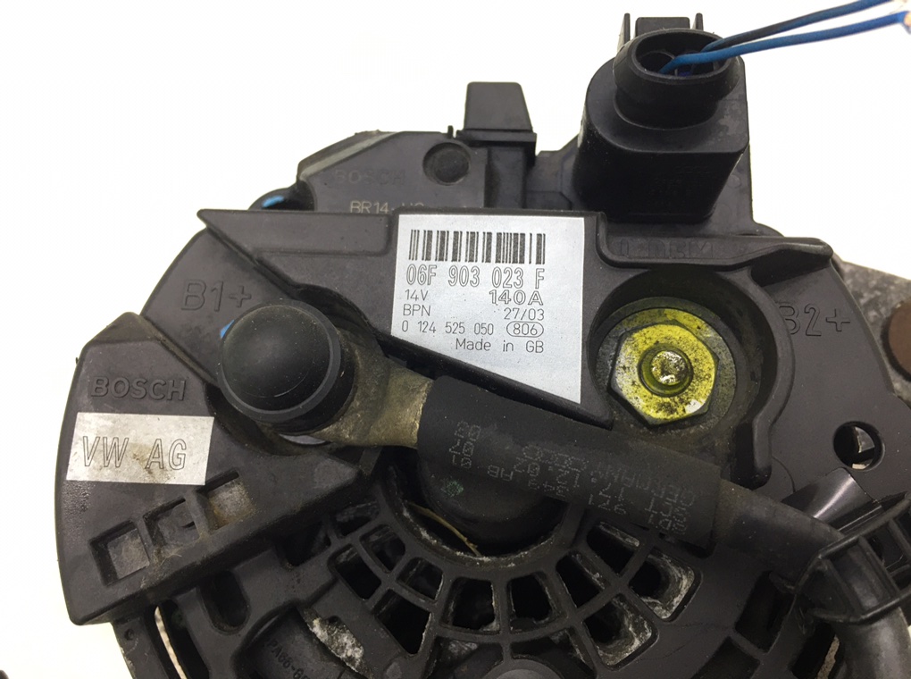 Генератор бу для Audi A4 B6 1.9 TDi, 2003 г. Генератор бу для Audi A4 B6 1.9 TDi, 2003 г.