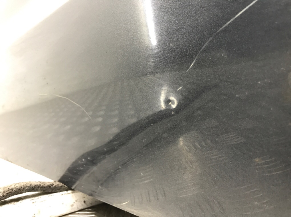 Дверь передняя левая бу для Hyundai Santa Fe 2 2.2 CRDi,  2011 г.