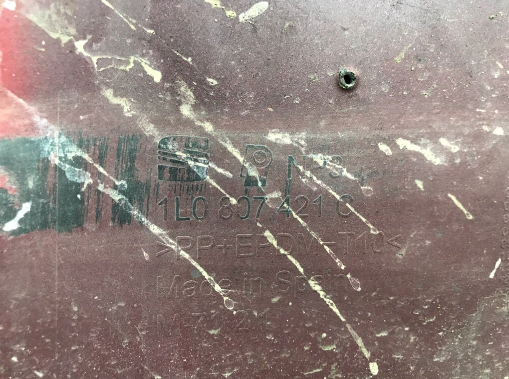 Бампер задний бу для Seat Leon 2 2.0 TDi,  2007 г.