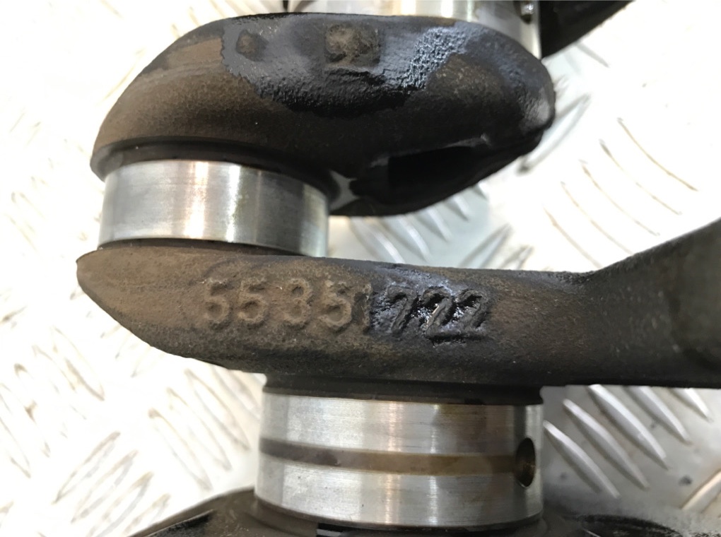 Коленвал бу для Opel Corsa D 1.2 i,  2008 г.