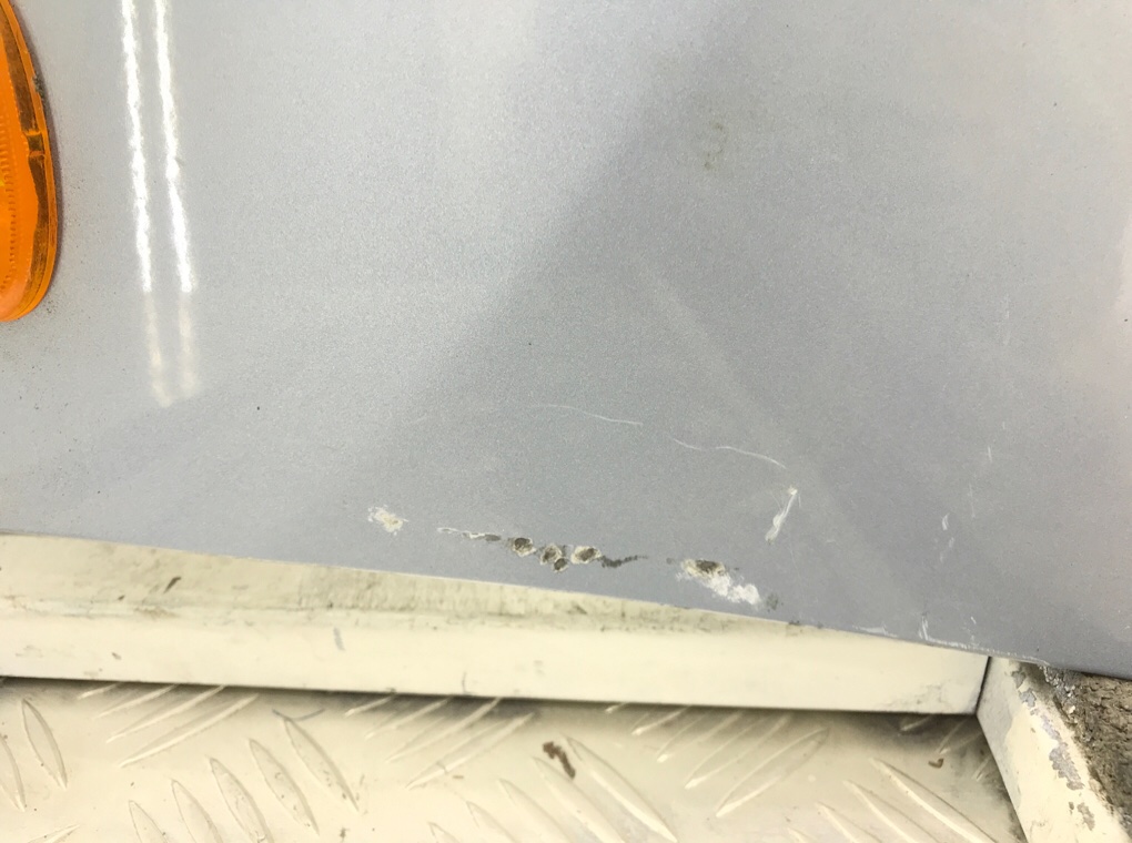 Крыло переднее левое бу для Chevrolet Spark  1.0 i,  2010 г.