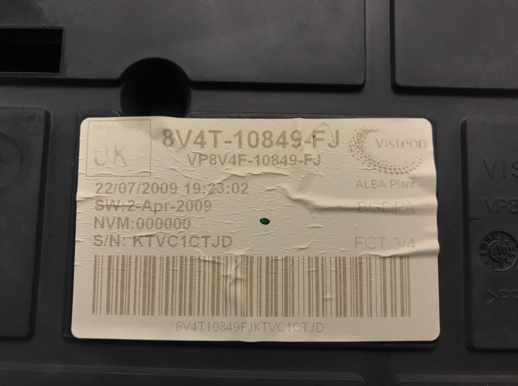 Щиток приборов (приборная панель) бу для Ford Focus 2 1.6 i,  2009 г.