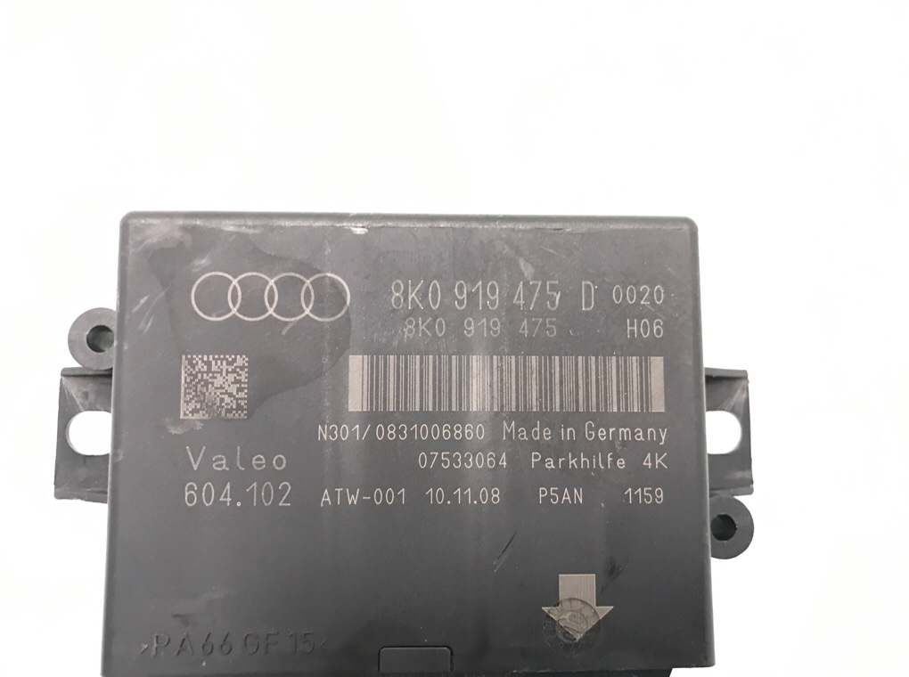 Блок управления парктрониками бу для Audi A5 2.0 TFSi, 2008 г. Блок управления парктрониками бу для Audi A5 2.0 TFSi, 2008 г.