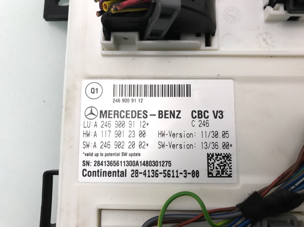 Блок комфорта бу для Mercedes A W176 2.2 CDi,  2014 г.