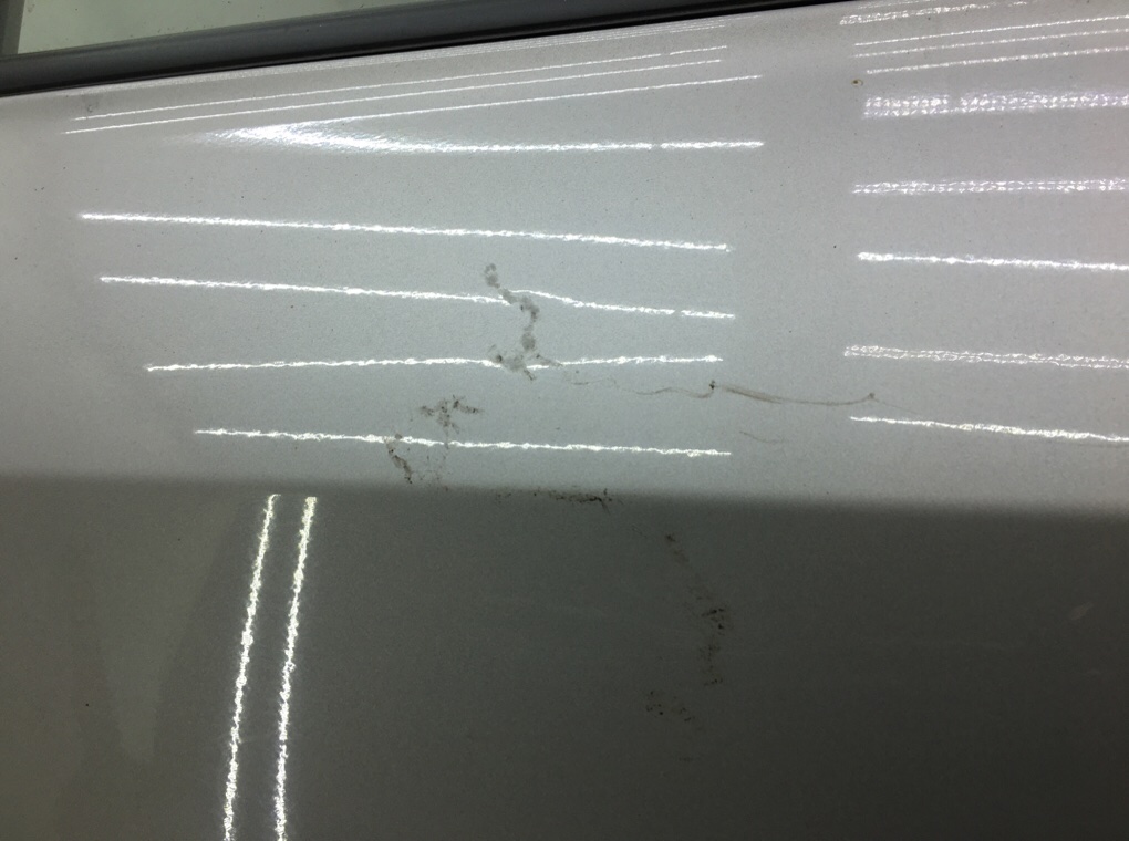 Дверь задняя левая бу для Hyundai Tucson 1 2.0 CRDi,  2005 г.