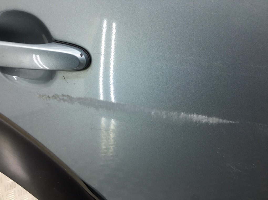 Дверь задняя правая бу для Hyundai Tucson 1 2.0 CRDi,  2006 г.