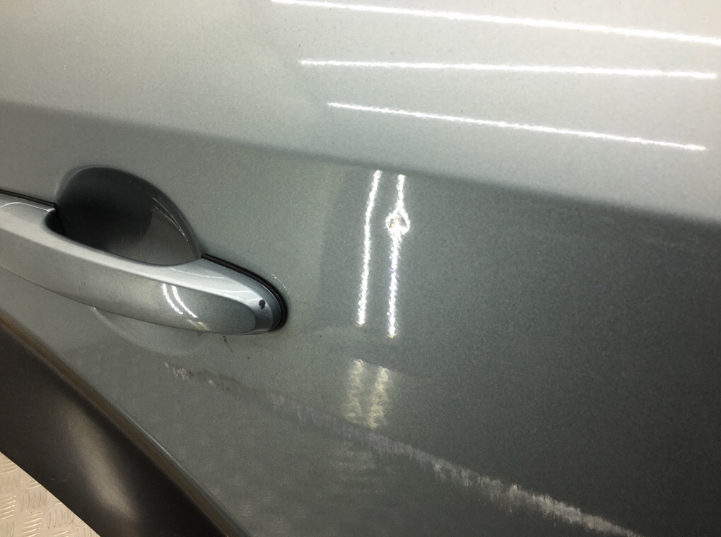 Дверь задняя правая бу для Hyundai Tucson 1 2.0 CRDi,  2006 г.