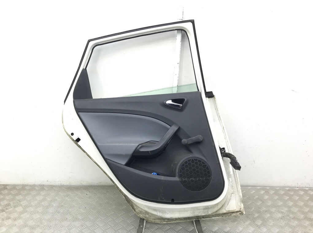 Дверь задняя левая бу для Seat Ibiza 4 1.2 TDi,  2013 г.