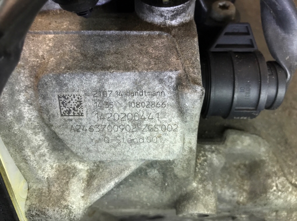 КПП автоматическая (АКПП) бу для Mercedes A W176 2.2 CDi,  2014 г.