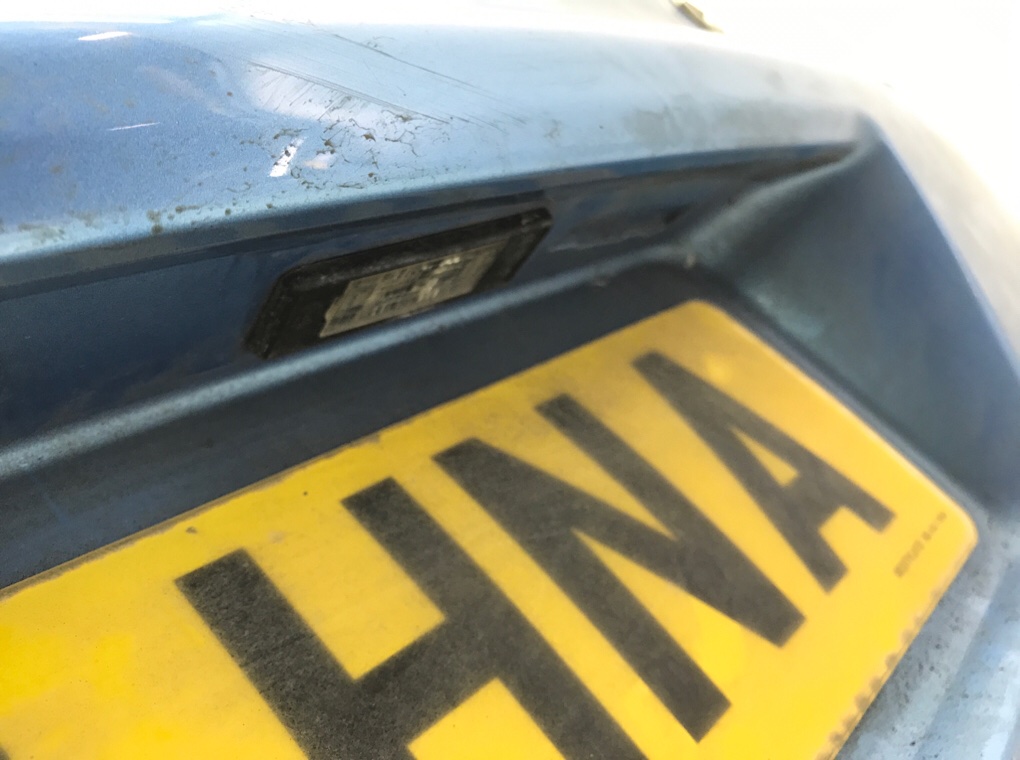 Крышка багажника бу для Citroen C4 Picasso 1 1.6 HDi,  2010 г.