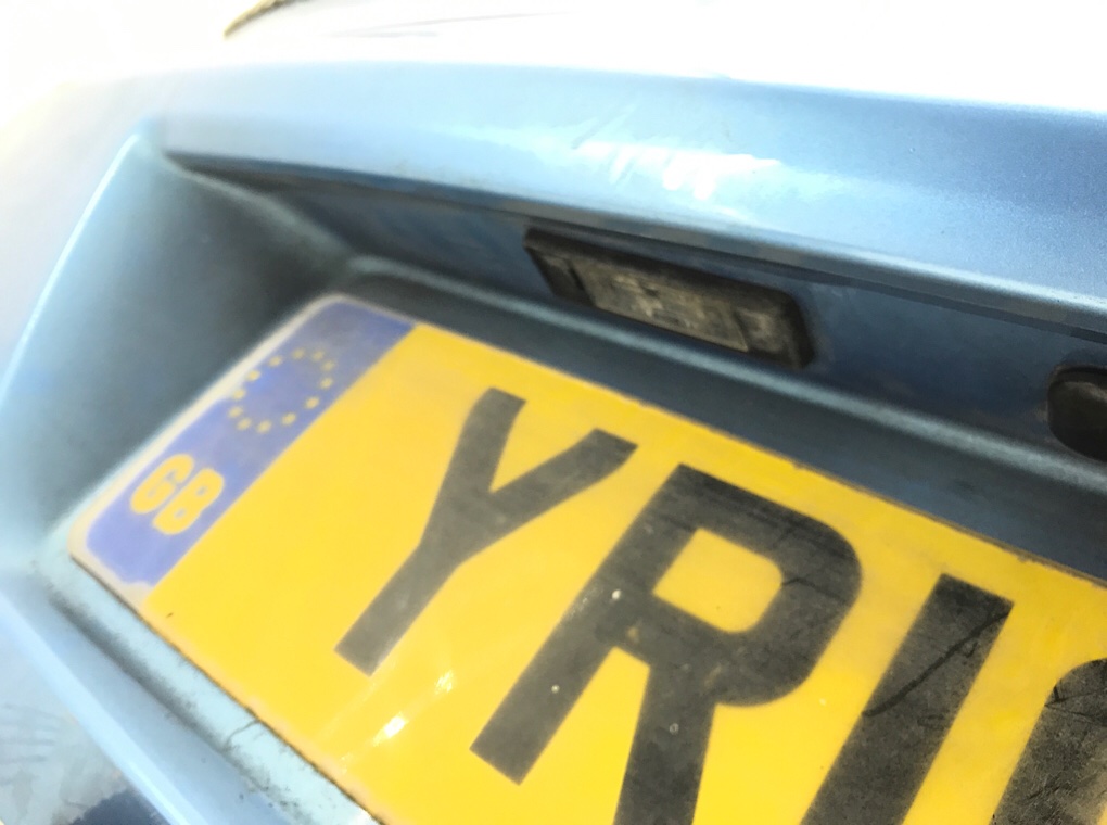 Крышка багажника бу для Citroen C4 Picasso 1 1.6 HDi,  2010 г.