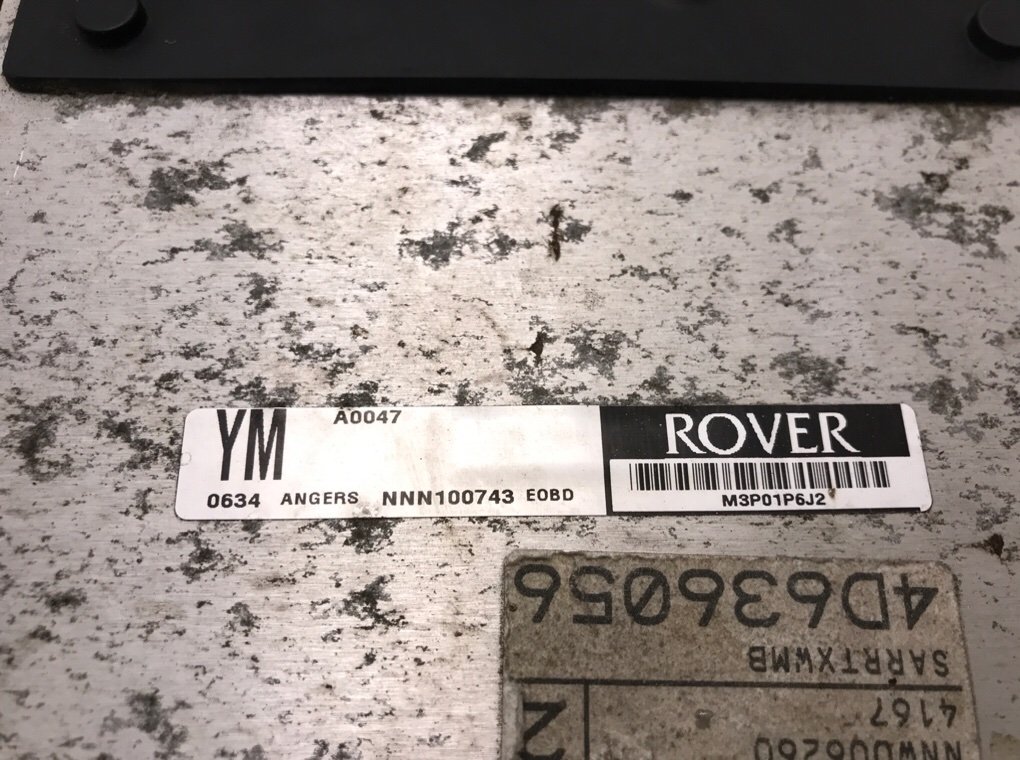 Блок управления двигателем бу для MG ZS  1.6 i,  2004 г.