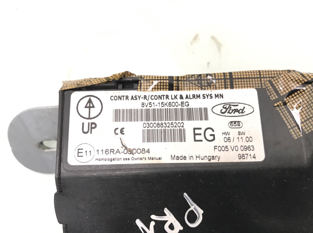 Блок управления центральным замком бу для Ford Fiesta 6 1.6 TDCi,  2009 г.