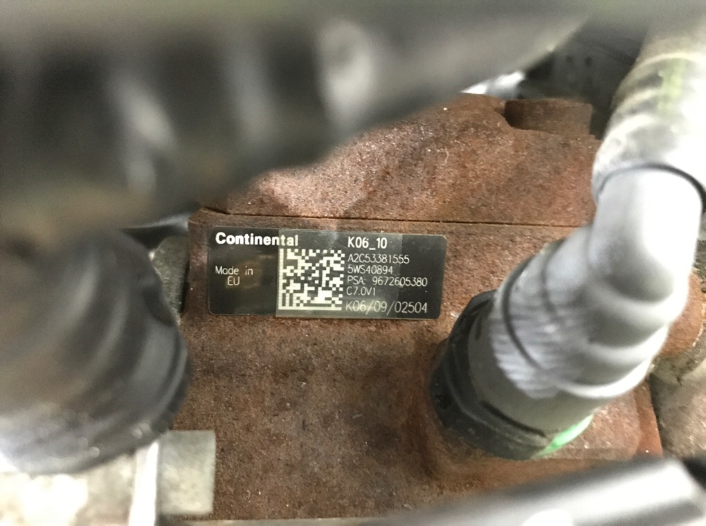 Двигатель (ДВС)  бу для Citroen C4 Grand Picasso 1 1.6 HDi,  2011 г.