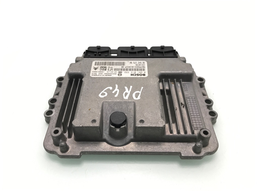 Блок управления двигателем бу для Peugeot 307  1.6 HDi,  2007 г.