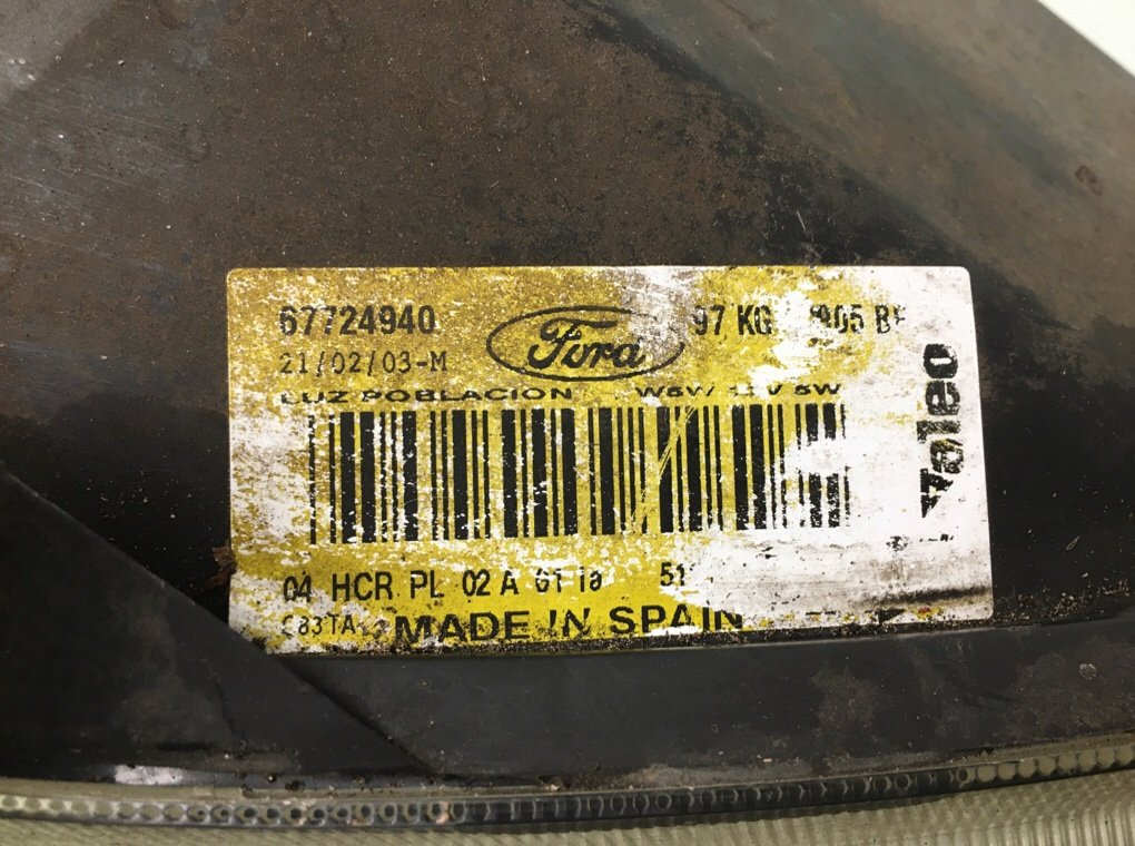 Фара правая бу для Ford Ka  1.6 i,  2003 г.