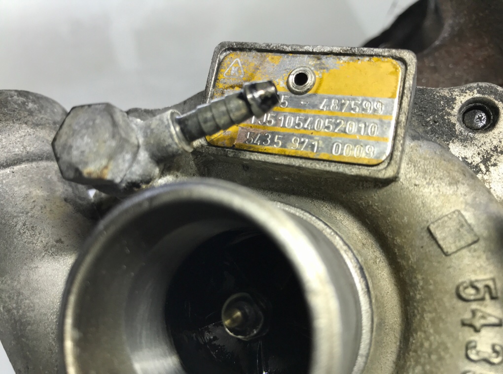 Турбина бу для Peugeot 206  1.4 HDi,  2006 г.