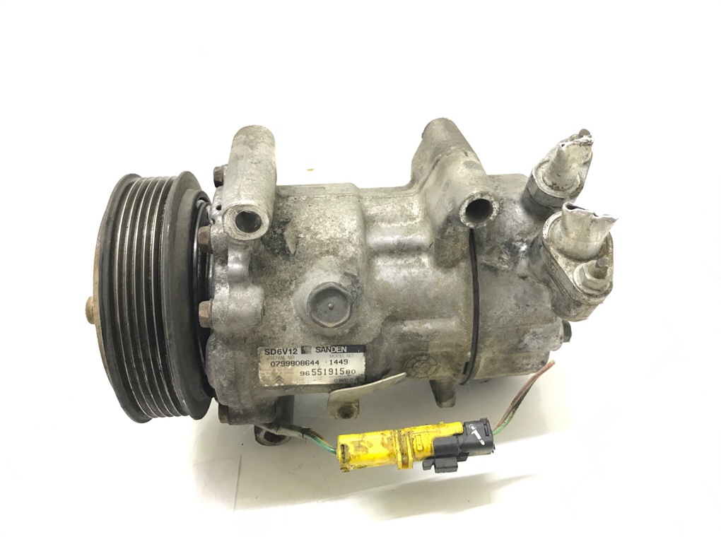 Компрессор кондиционера бу для Peugeot 206  1.4 HDi,  2006 г.