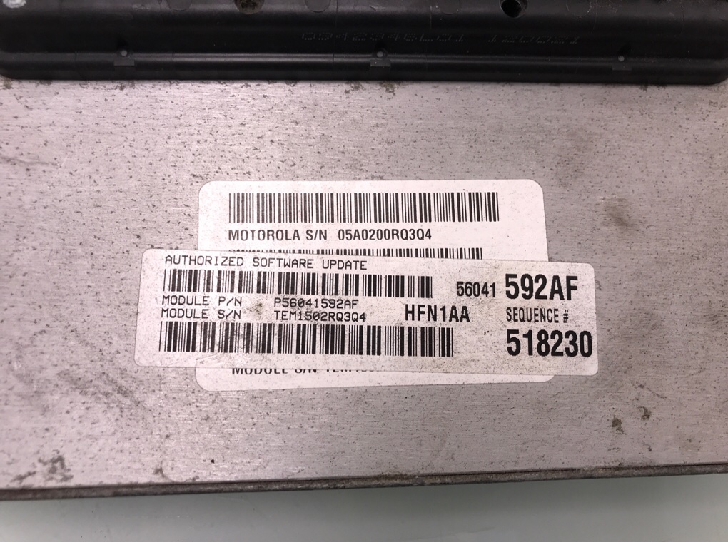 Блок управления двигателем бу для Jeep Cherokee KJ 2.4 i,  2003 г.