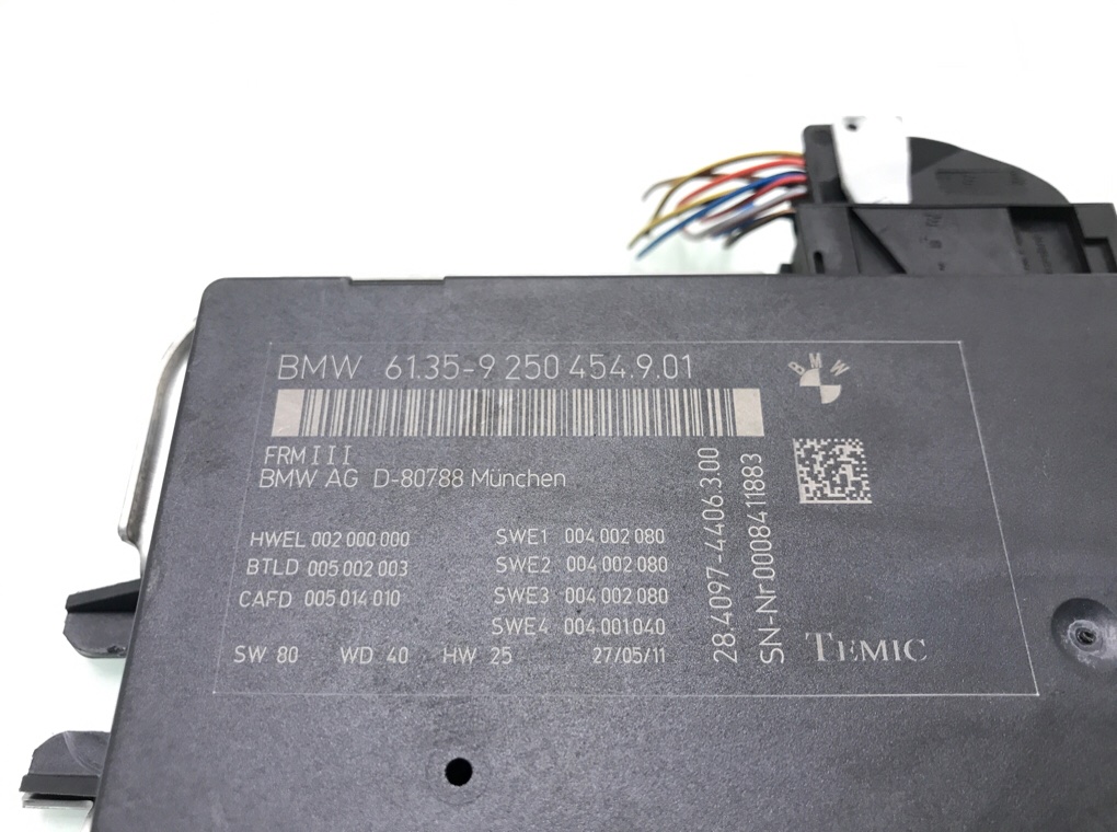 Блок управления светом бу для BMW 5 F10/F11/GT F07 2.0 D,  2011 г.