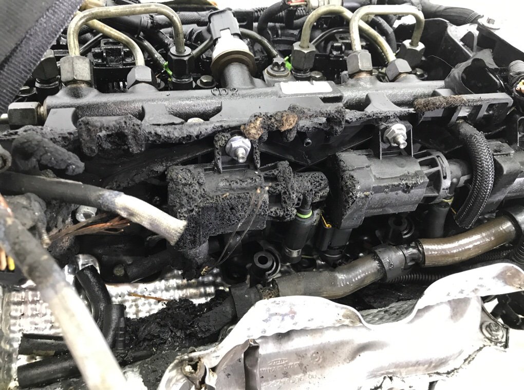 Двигатель (ДВС)  бу для Peugeot 3008 1 2.0 HDi,  2009 г.