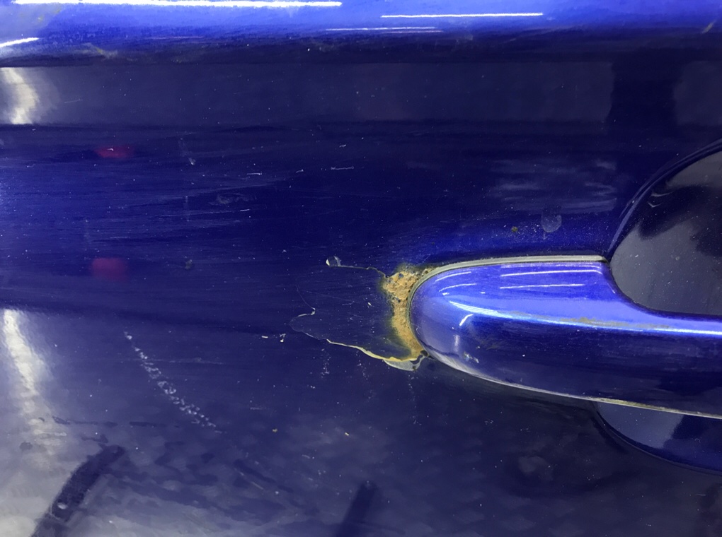 Дверь передняя левая бу для Hyundai i20 1 1.4 CRDi,  2009 г.