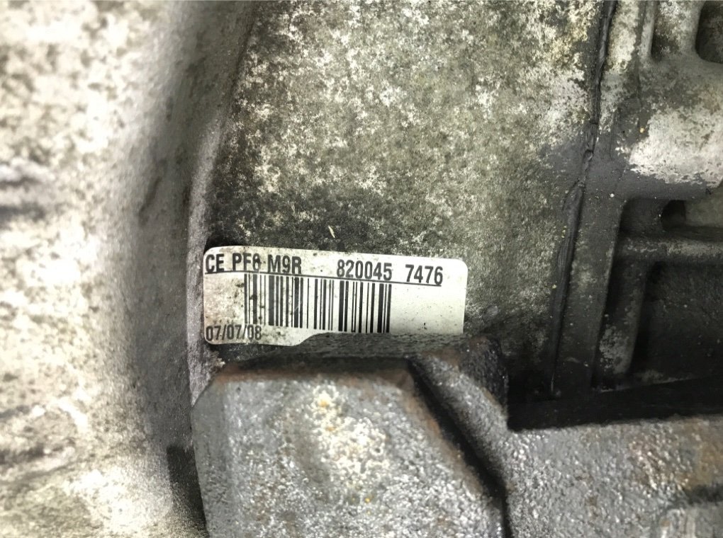 КПП механическая (МКПП) бу для Renault Trafic 2 2.0 DCi,  2008 г.