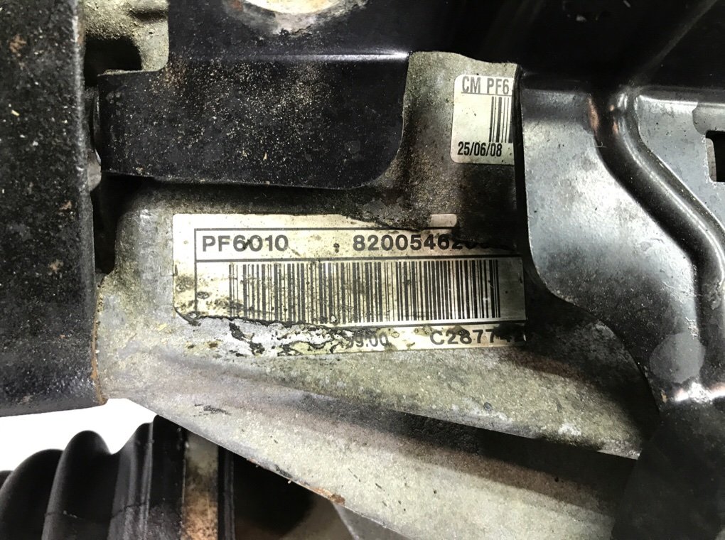 КПП механическая (МКПП) бу для Renault Trafic 2 2.0 DCi,  2008 г.