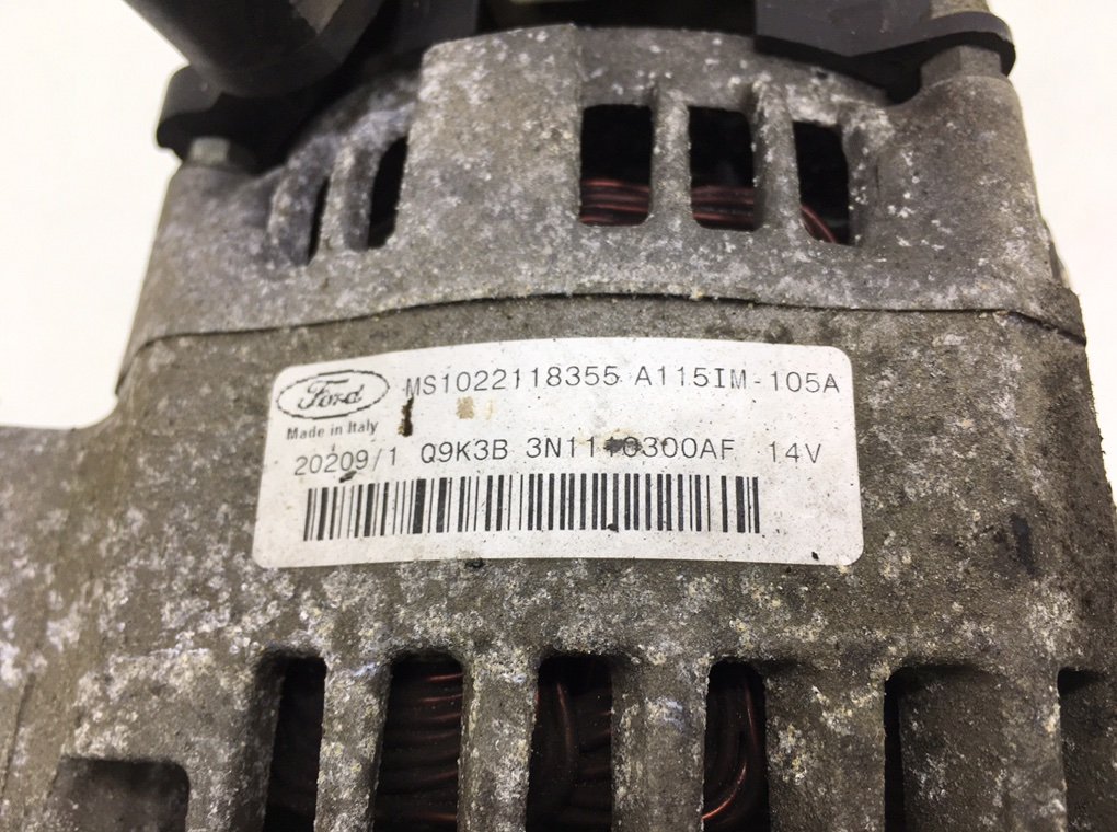 Генератор бу для Ford Focus 2 1.6 i,  2007 г.