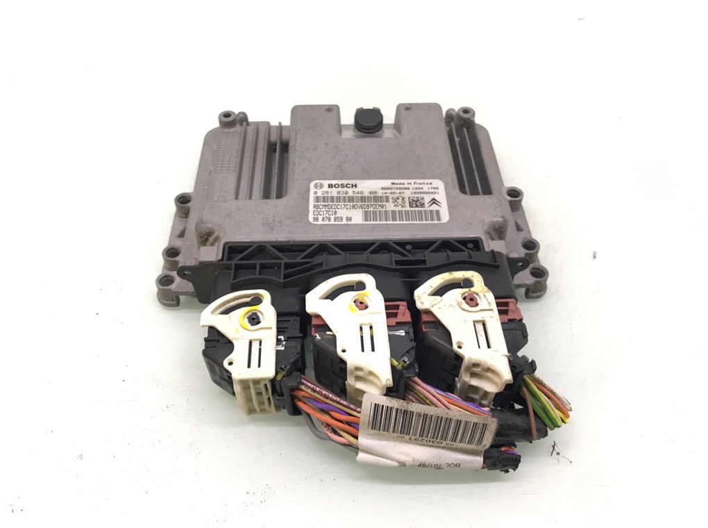 Блок управления двигателем бу для Peugeot Partner 2 1.6 HDi, 2014 г. Блок управления двигателем бу для Peugeot Partner 2 1.6 HDi, 2014 г.