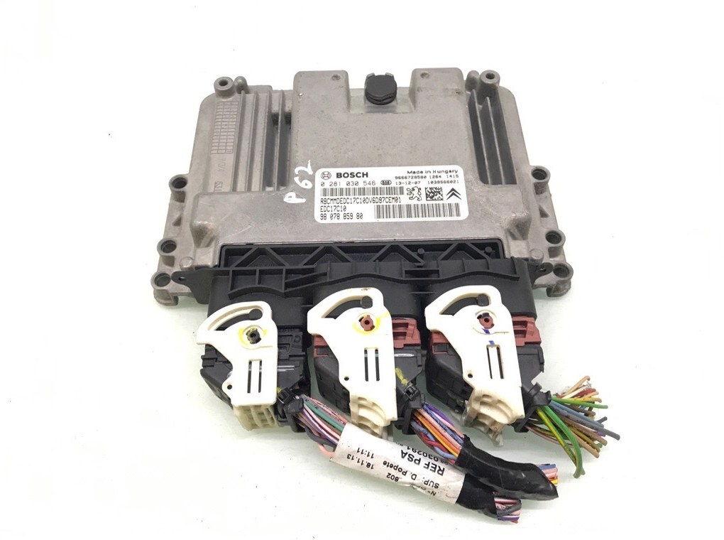 Блок управления двигателем бу для Citroen C4 2 1.6 HDi,  2014 г.