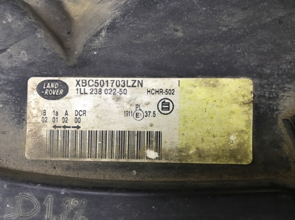 Фара правая бу для Land Rover Range Rover Sport  2.7 TD,  2007 г.