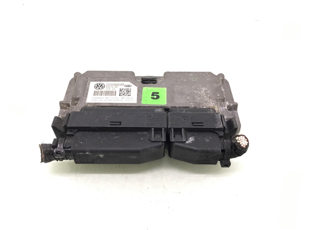 Блок управления двигателем бу для Volkswagen Polo 4 1.4 i,  2007 г.