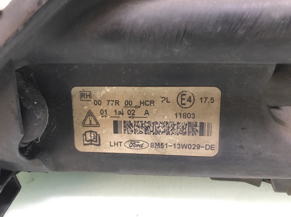 Фара правая бу для Ford Focus 2 1.8 i, 2009 г. Фара правая бу для Ford Focus 2 1.8 i, 2009 г.