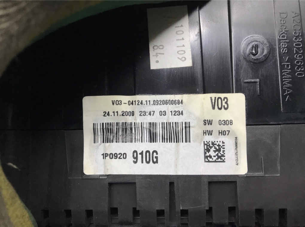 Щиток приборов (приборная панель) бу для Seat Leon  1.9 TDi,  2010 г.