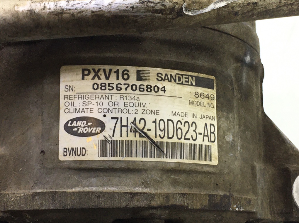 Компрессор кондиционера бу для Land Rover Range Rover 3 3.6 TD, 2008 г. Компрессор кондиционера бу для Land Rover Range Rover 3 3.6 TD, 2008 г.