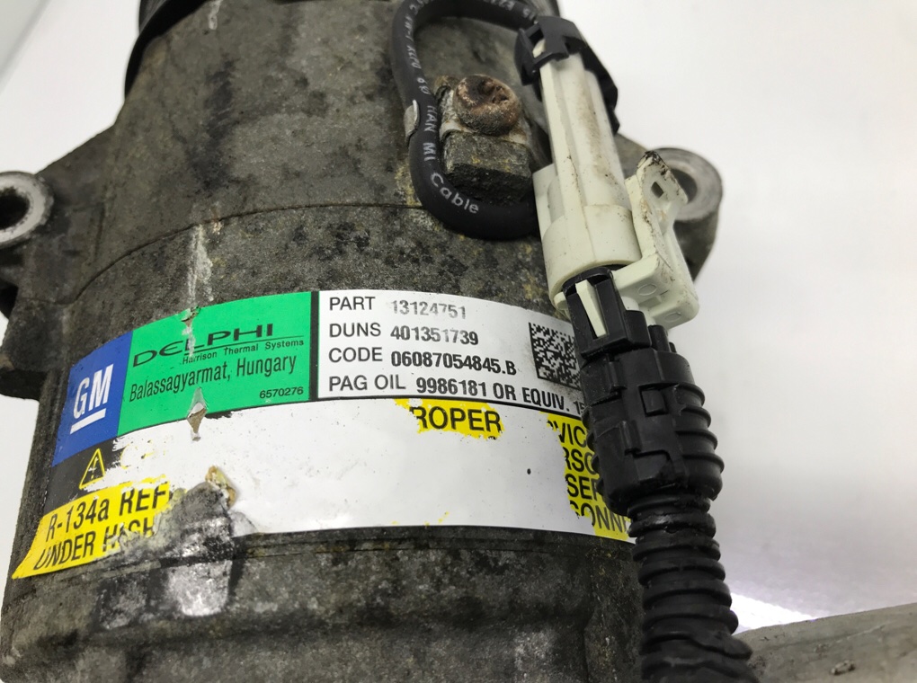 Компрессор кондиционера бу для Opel Astra H 1.7 CDTi,  2007 г.