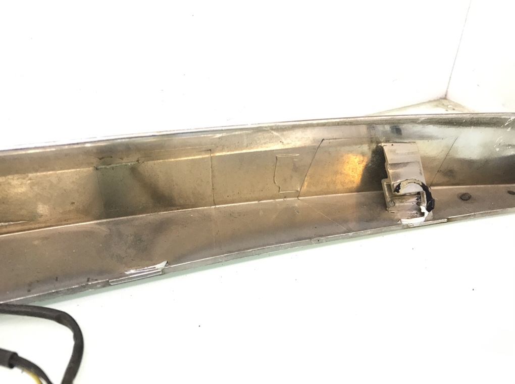 Накладка подсветки номера бу для Jaguar XF  2.7 TD,  2008 г.