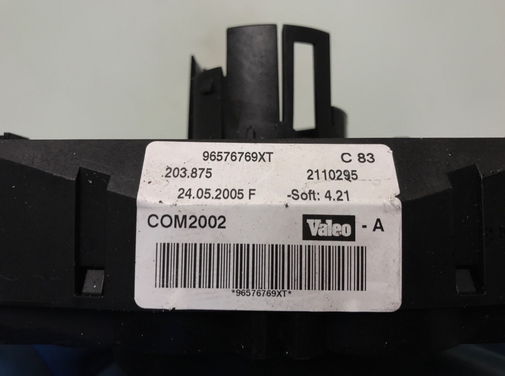 Переключатель подрулевой (стрекоза) бу для Citroen C2 1 1.1 i,  2005 г.